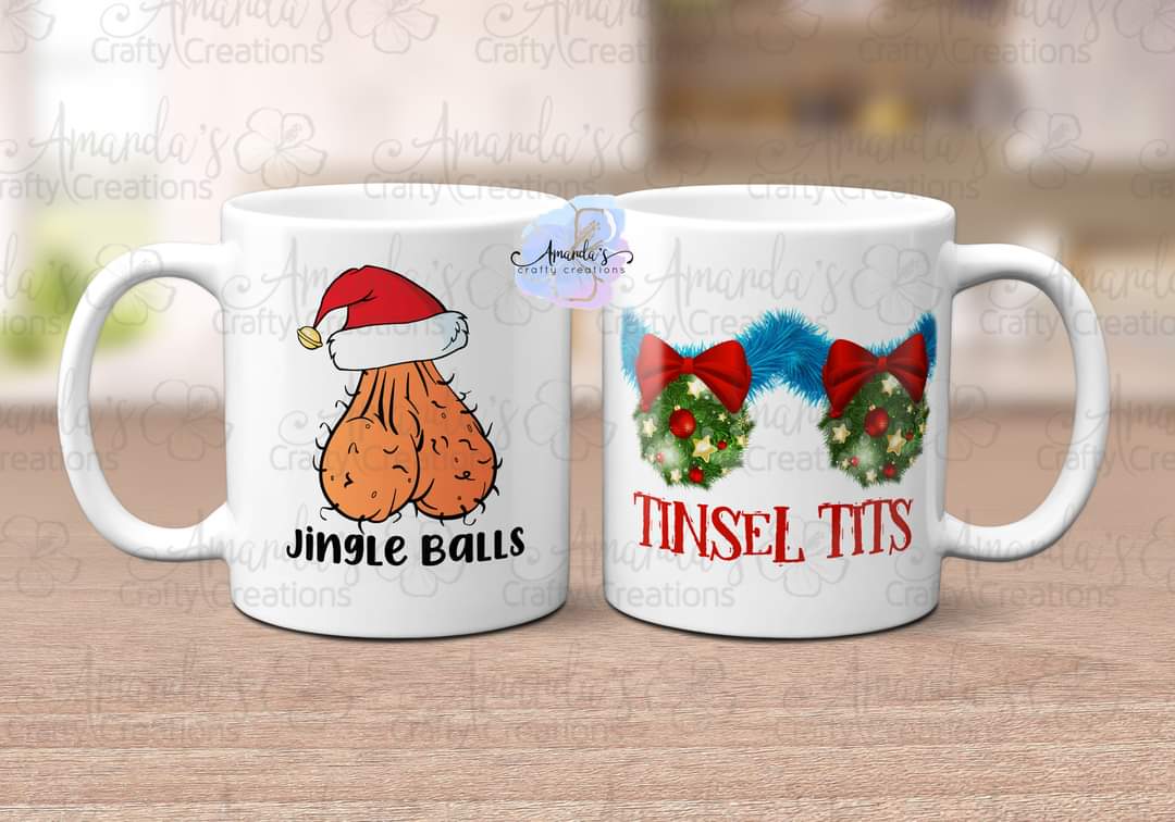Dont get your tinsel in a tangle Coffee mug, 11oz or 15 oz mug, Funny  coffee mug, Christmas gift, Christmas coffee mug, coffee cup, Holiday