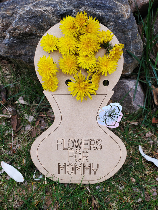 Flowers for mommy children's flower collector