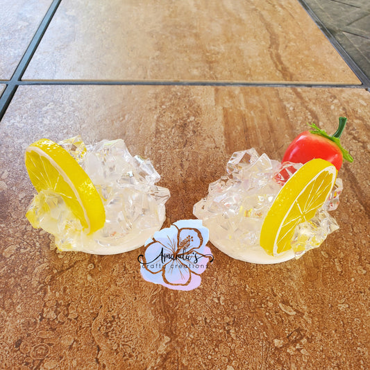 Lemonade tumbler topper