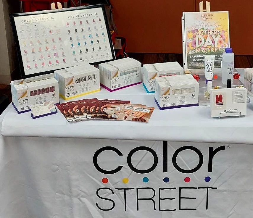 Organizer Display/Storage Rack for Color Street nail polish strip packs, display racks for vendor events, storage, organizer racks