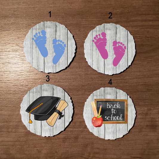 Customizable Home Display, Home Decor, Interchangeable Circles, Home Sign, Monthly Home Sign, Monthly Home Decor, Seasonal Decor, Decorations, Add-Ons