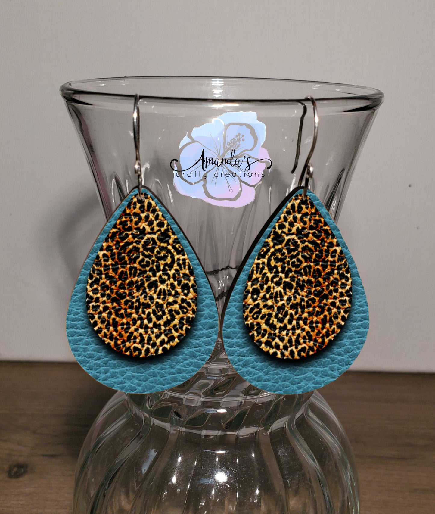 Drop Earrings, Dangle Earrings, Leopard Earrings, Leopard Print Earrings, Faux Leather Earrings, Teardrop Earrings, Drop earrings jewelry
