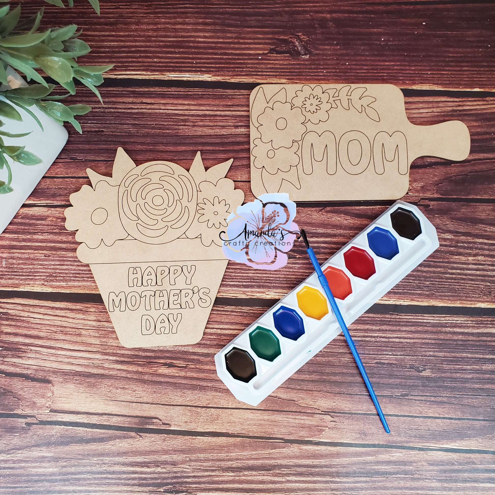 Happy Mother's Day paint set for kids