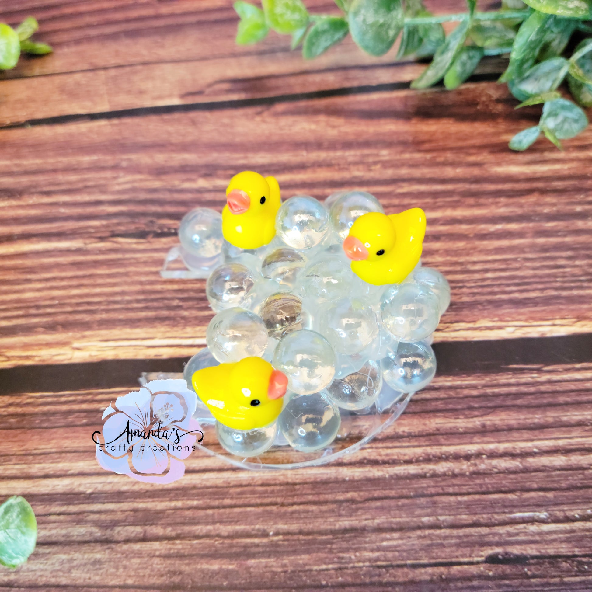 Bubbles and ducky lid insert for 20 oz metal tumbler