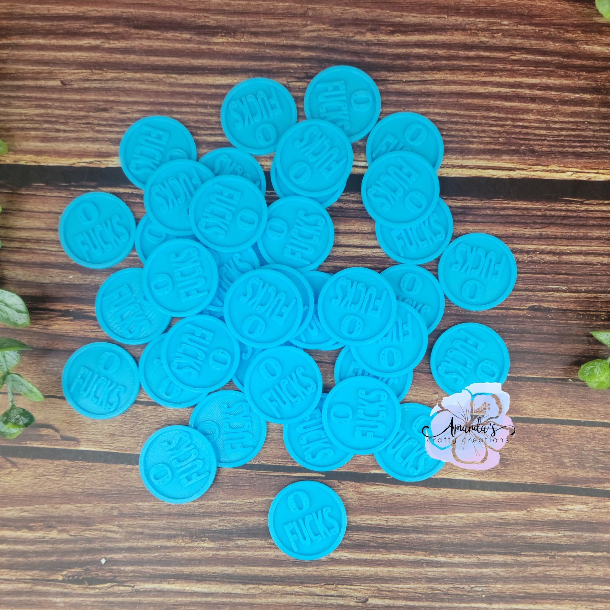 Bag O Fucks, Zero Fucks to give, gag gifts, NSFW, 3d printed coins, –  Amanda's Crafty Creations