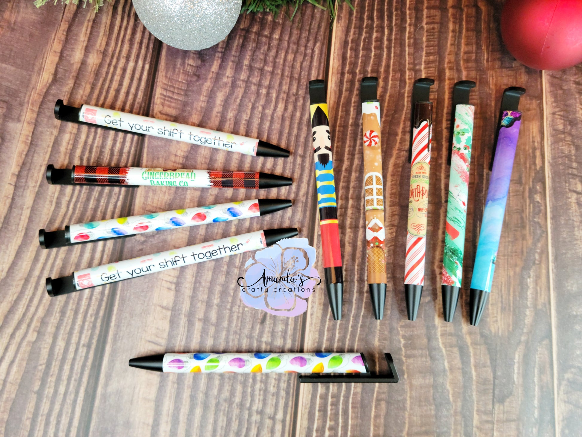 Customizable Metal Pens, Custom Pen, Black Ink Metal Writing Pens, Cus –  Amanda's Crafty Creations