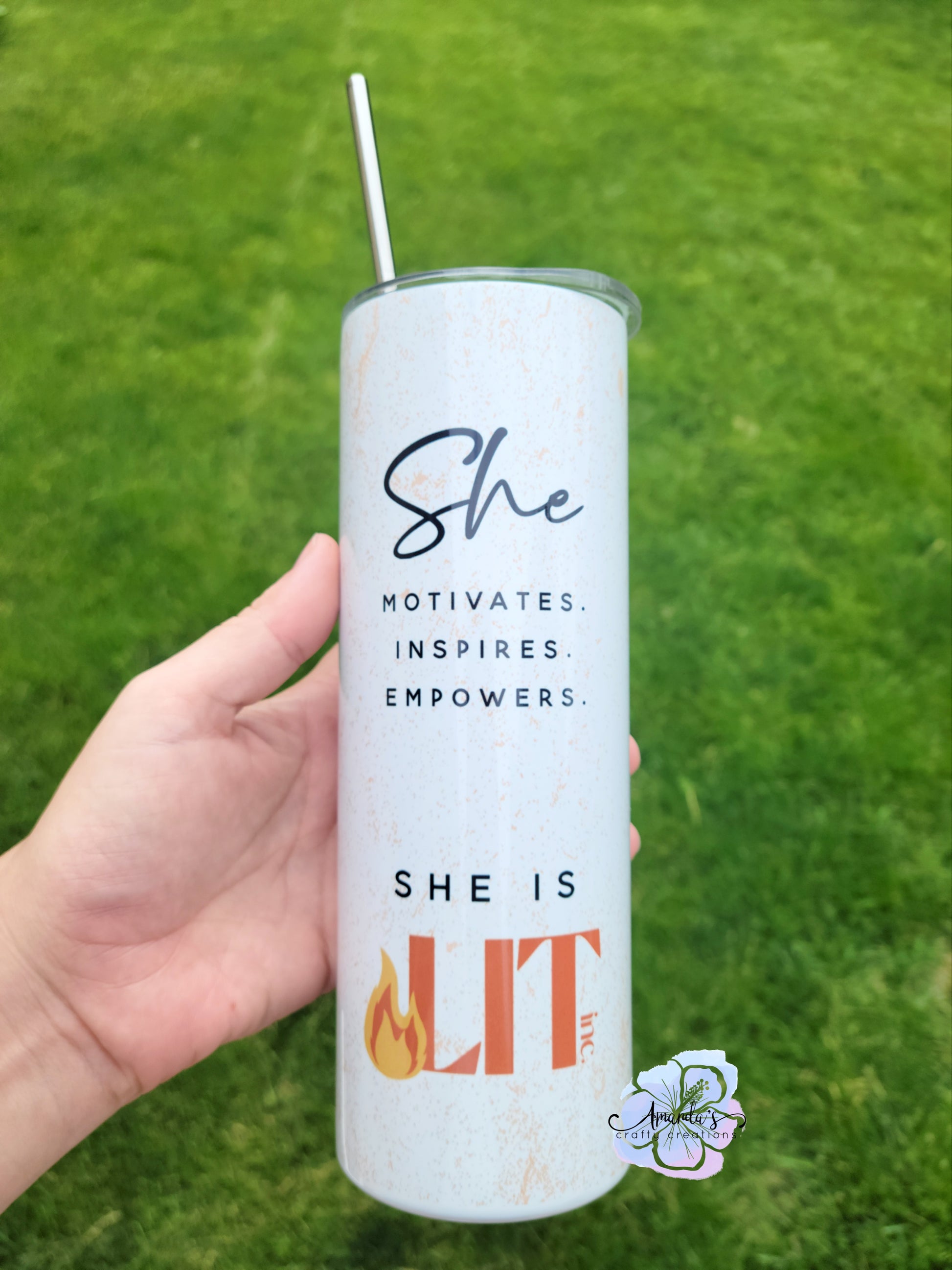 She is LIT, motivates, inspires, empowers tumbler